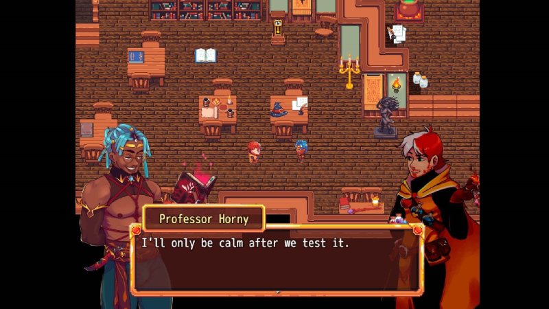 Bara Giants – Society of Pleasure – Screenshot 4: Spieloberfläche mit Menüs, Figuren oder Bedienelementen.