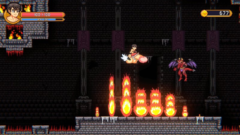 Boyfriend's Rescue – Screenshot 4: Spieloberfläche mit Menüs, Figuren oder Bedienelementen.