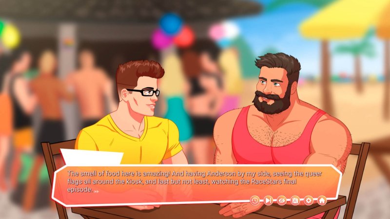 Freezer Pops: A Hot Bara Business – Screenshot 2: Spieloberfläche mit Menüs, Figuren oder Bedienelementen.