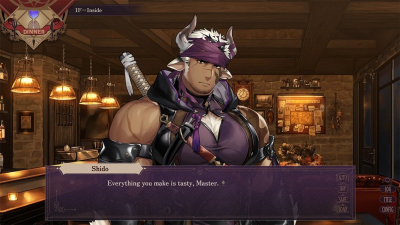 Norn's Dine – Screenshot 3: Spieloberfläche mit Menüs, Figuren oder Bedienelementen.