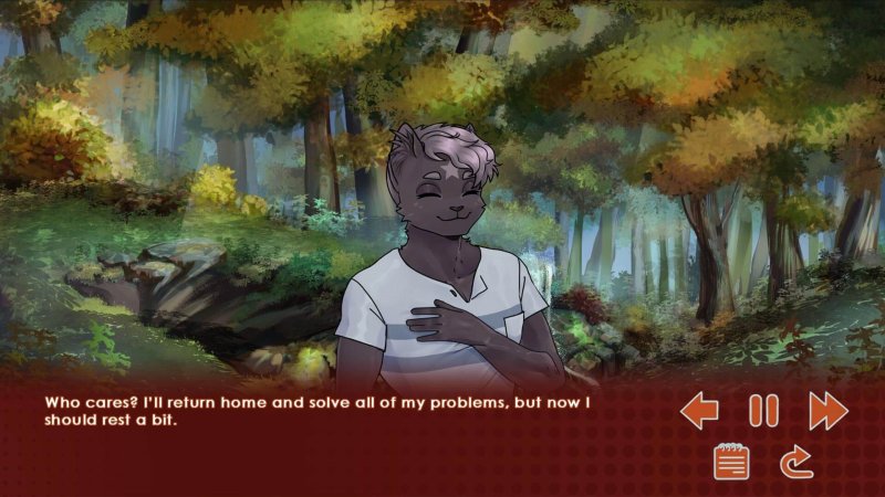 Run, Kitty! – Screenshot 3: Spieloberfläche mit Menüs, Figuren oder Bedienelementen.