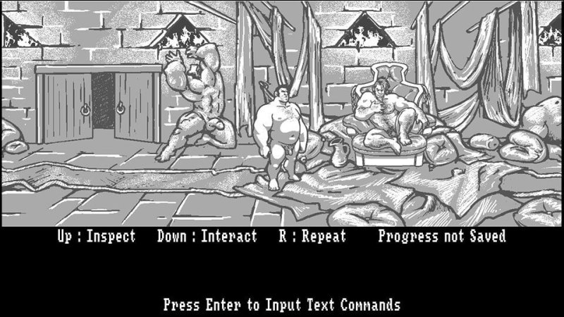 See No Evil – Screenshot 3: Spieloberfläche mit Menüs, Figuren oder Bedienelementen.
